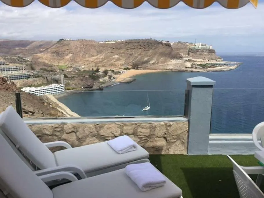 Duplex Playa Del Cura Beautiful Ocean View Apartment Mogan